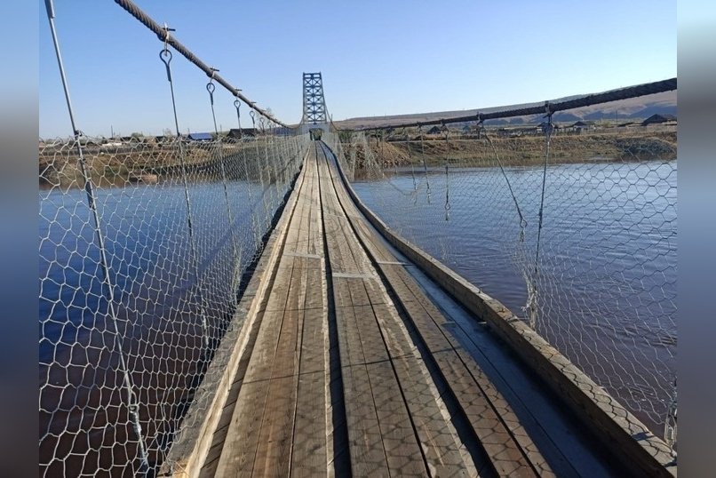 Ремонт моста через реку Нерча продолжается в Забайкалье