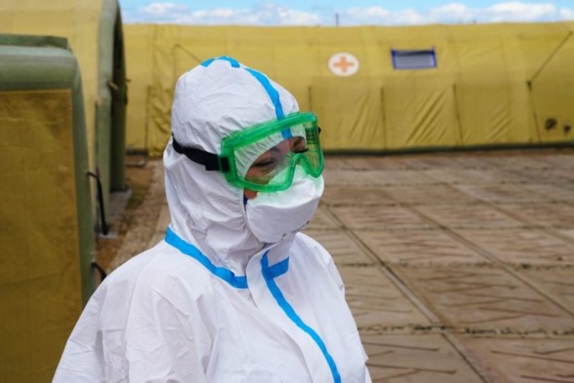Полевой госпиталь для борьбы с Covid-19 развернули в Каштаке