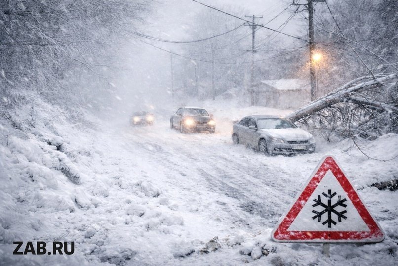 Осипов собрал всех на летучку: Чита тонет в снегу уже 12 часов