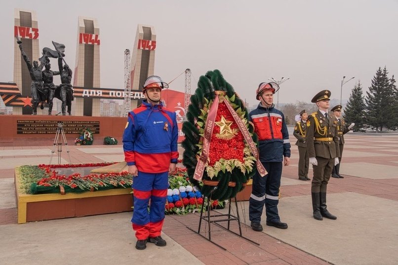Коллектив «Читаэнерго» почтил память героев Великой Отечественной войны