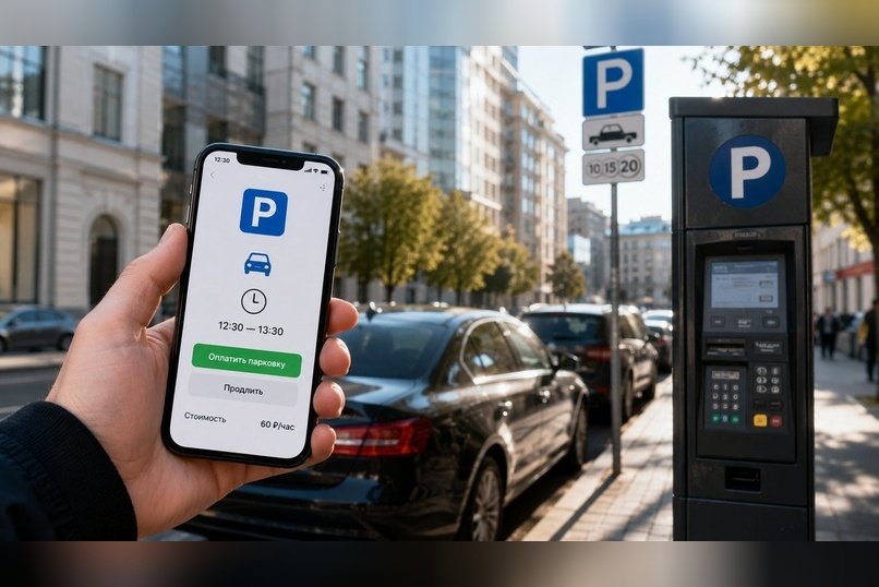 Парковку разрешат не оплачивать, если невозможно внести деньги