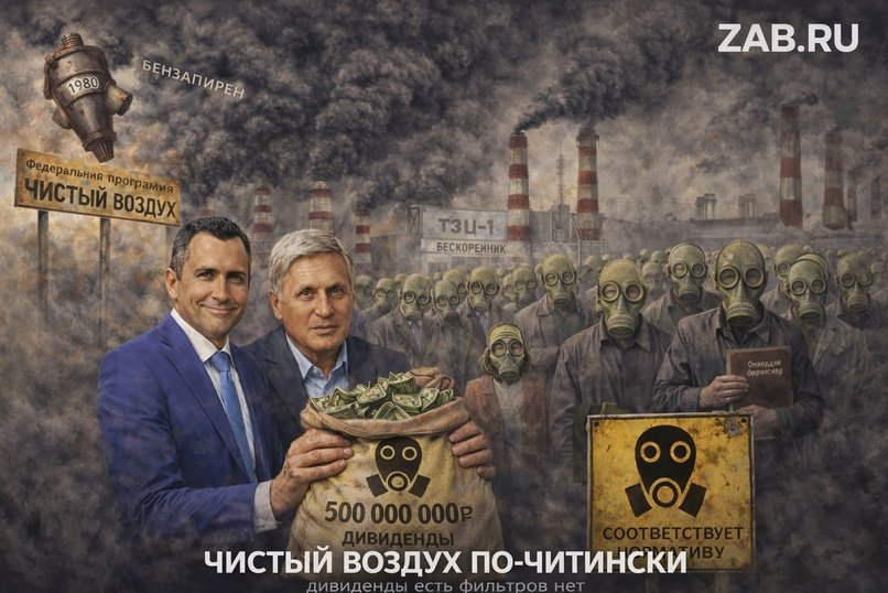 «Чистый воздух» по-читински. Федеральная программа есть, а дым над городом остаётся